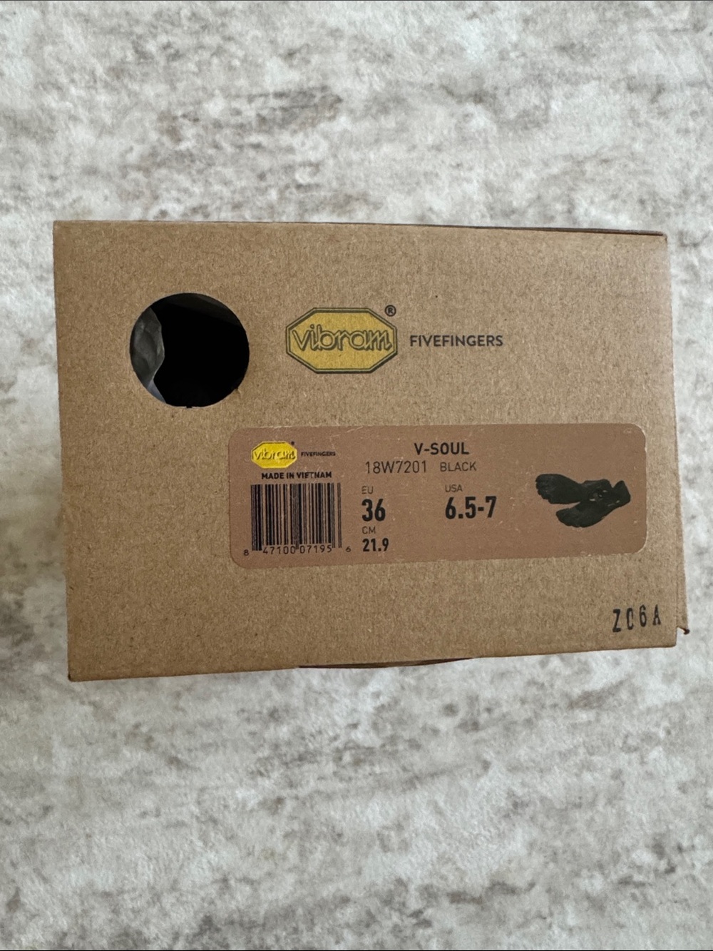 Vibram V-Soul FiveFingers Shoes - Black